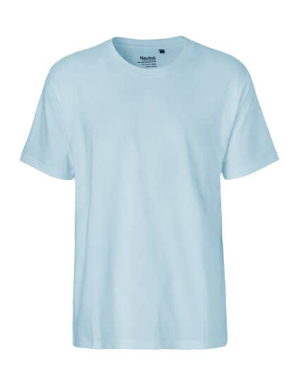 T-Shirts in Light Blue: Men`s Classic T-Shirt NE60001 von Neutral