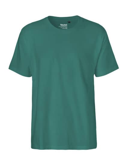 T-Shirts in Teal: Men`s Classic T-Shirt NE60001 von Neutral