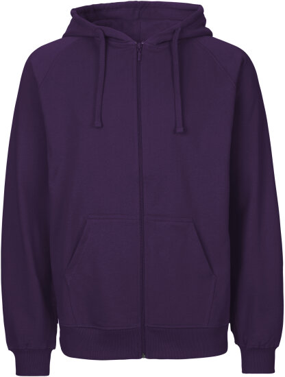 Jacken in Purple: Men`s Zip Hoodie NE63301 von Neutral