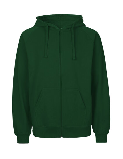 Jacken in Bottle Green: Men`s Zip Hoodie NE63301 von Neutral