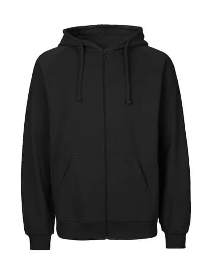 Jacken in Black: Men`s Zip Hoodie NE63301 von Neutral