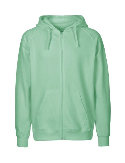 Jacken in Dusty Mint: Men`s Zip Hoodie NE63301 von Neutral