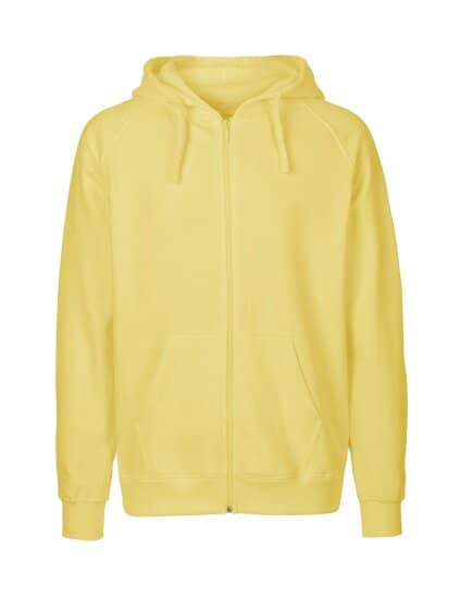 Jacken in Dusty Yellow: Men`s Zip Hoodie NE63301 von Neutral