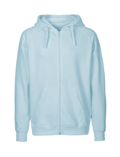 Jacken in Light Blue: Men`s Zip Hoodie NE63301 von Neutral