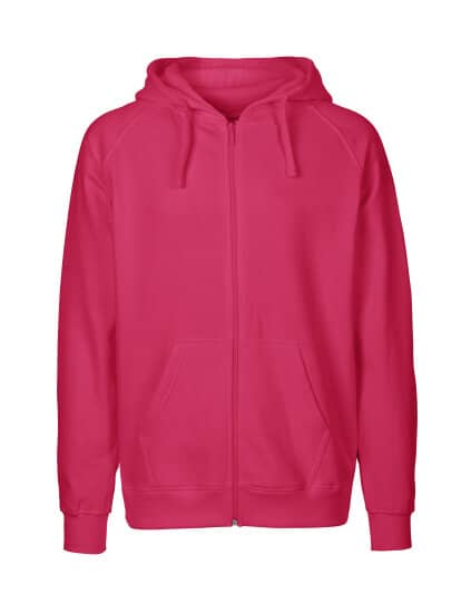 Jacken in Pink: Men`s Zip Hoodie NE63301 von Neutral