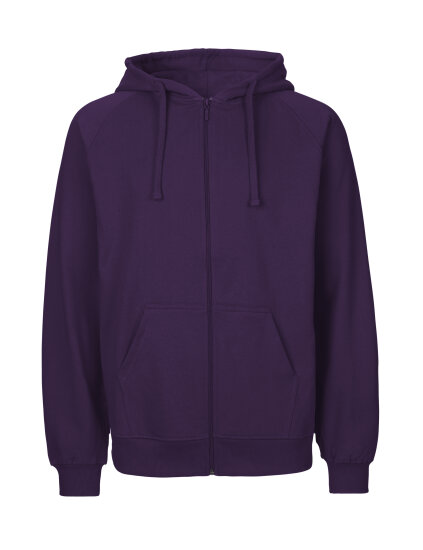 Jacken in Purple: Men`s Zip Hoodie NE63301 von Neutral