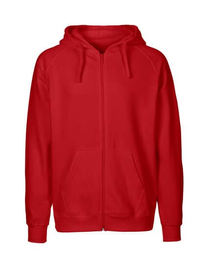 Jacken in Red: Men`s Zip Hoodie NE63301 von Neutral