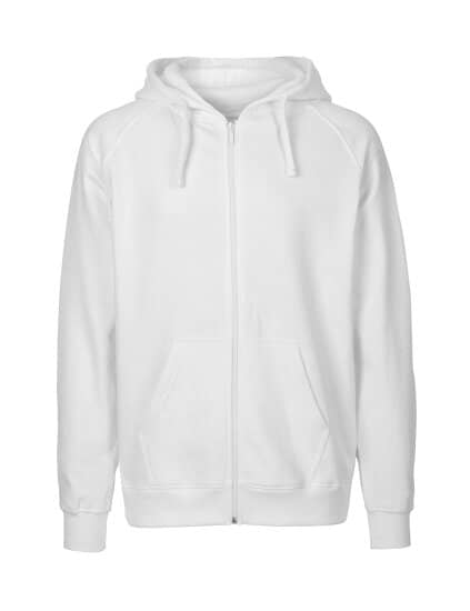 Jacken in White: Men`s Zip Hoodie NE63301 von Neutral