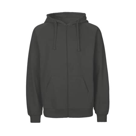 Neutral Men`s Zip Hoodie Charcoal