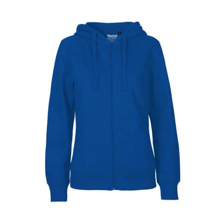 Neutral Ladies` Zip Hoodie Royal