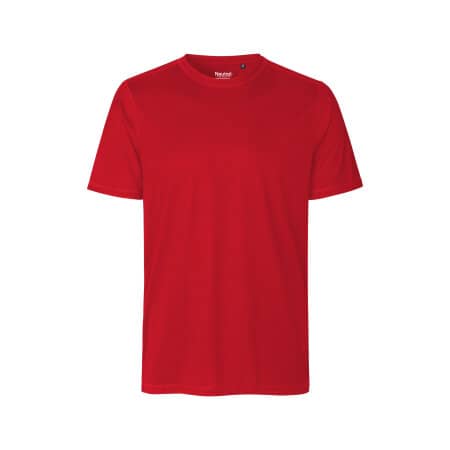 Neutral Unisex Performance T-Shirt Red
