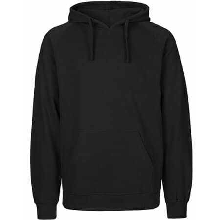 Neutral Unisex Tiger Cotton Hoodie Black