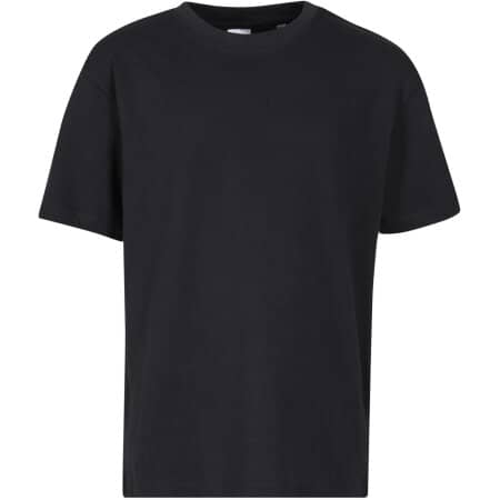 New Morning Studios Kids Oversized Tee Black