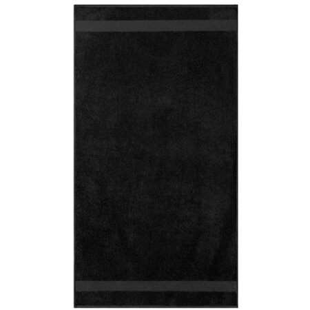 Printwear Strandhandtuch Black