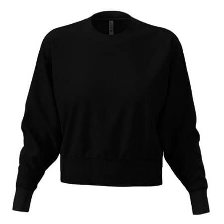 Next Level Apparel Women´s Heavyweight Sweatshirt Black
