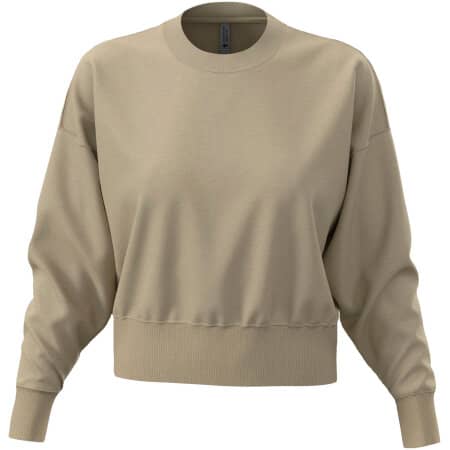 Next Level Apparel Women´s Heavyweight Sweatshirt Tan