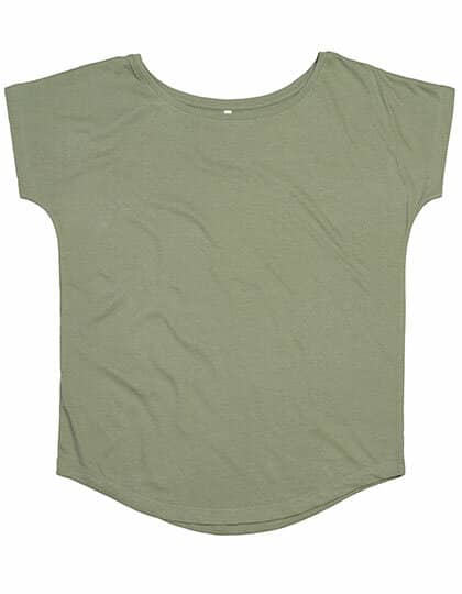 T-Shirts in Soft Olive: Women`s Loose Fit T P91 von Mantis