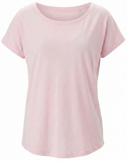 T-Shirts in Soft Pink: Women`s Loose Fit T P91 von Mantis