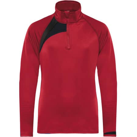 PROACT® Kinder Trainings-Sweatshirt mit 1/4 Reißverschluss 