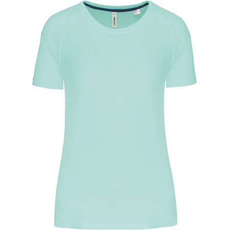 PROACT® Damen-Sportshirt aus Recyclingmaterial mit Rundhalsausschnitt Ice Mint