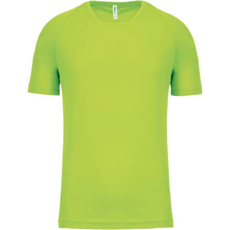 PROACT® Kurzarm Sportshirt - Standardfarben Lime