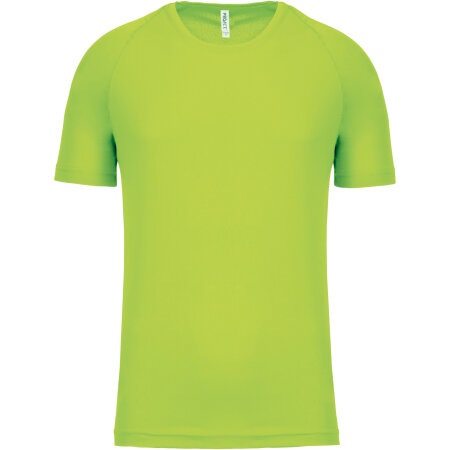 PROACT® Kinder Basic Sport Funktionsshirt Kurzarm - Standardfarben Lime