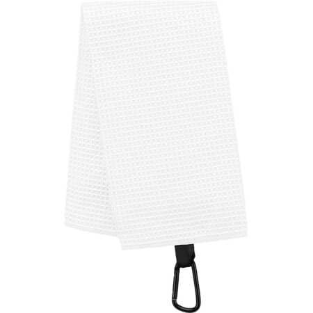 PROACT® Golf-Handtuch mit Wabenstruktur White