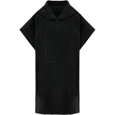 PROACT® Kinder-Frottee-Poncho mit Kapuze - 6 bis 10 Jahre 