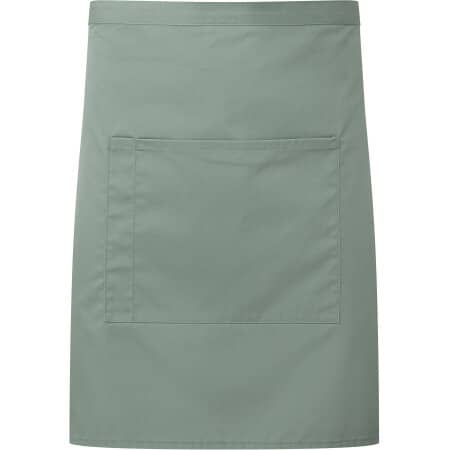 Premier Workwear Colours Mid Length Apron with Pocket 