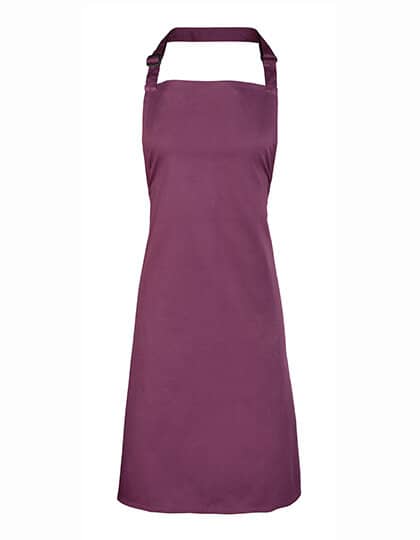Schürzen in Aubergine (ca. Pantone 5115): Latzschürze ´Colours´ PW150 von Premier Workwear