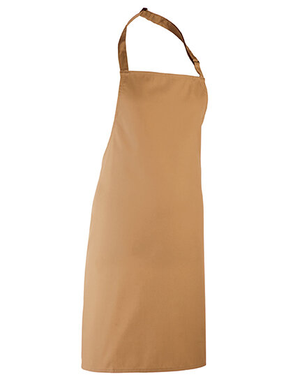 Schürzen in Camel (ca. Pantone 132): Latzschürze ´Colours´ PW150 von Premier Workwear