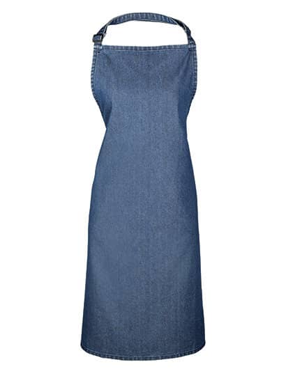 Schürzen in Indigo Denim (ca. Pantone 2767): Latzschürze ´Colours´ PW150 von Premier Workwear