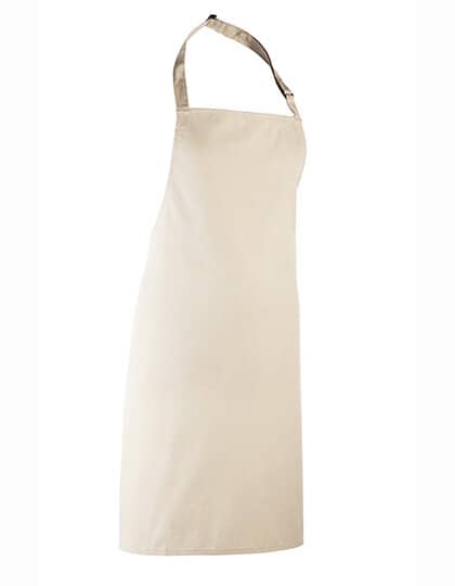 Schürzen in Natural (ca. Pantone 1205): Latzschürze ´Colours´ PW150 von Premier Workwear