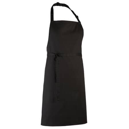 Premier Workwear Latzschürze ´Colours´ Black