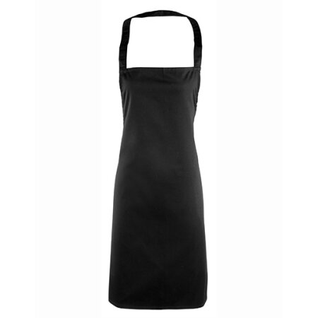 Premier Workwear Essential Bib Apron Black