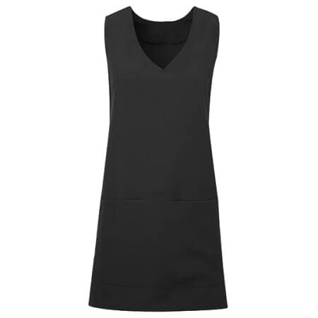 Premier Workwear Tulip Wrap Around Tunic Black