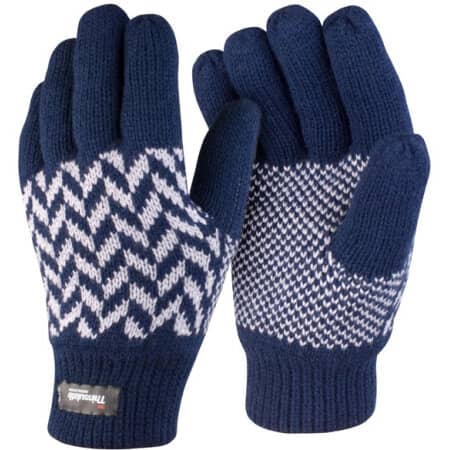 Result Pattern Thinsulate Glove 