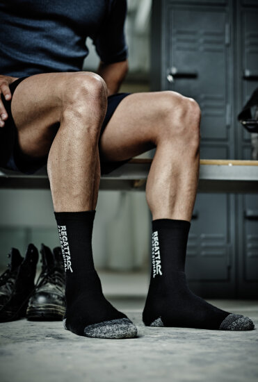 Unterwäsche: Workwear Socks (3 Pair Pack) RG003 von Regatta Hardwear