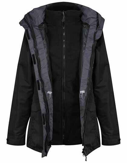 Jacken in Black: Women´s Benson III Breathable 3 in 1 Jacket RG148 von Regatta