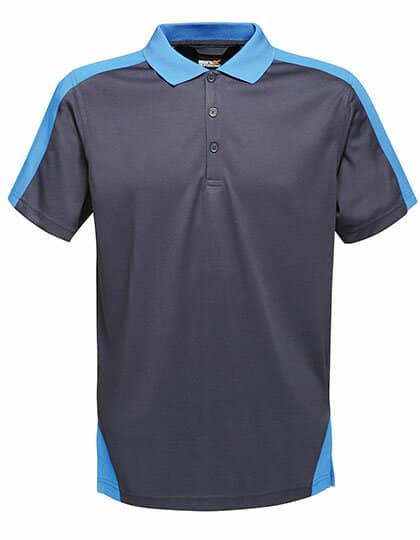 Poloshirts in Navy|New Royal: Contrast Coolweave Polo RG1740 von Regatta