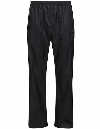 Hosen in Black: Pro Packaway Breathable Overtrouser RG3480 von Regatta