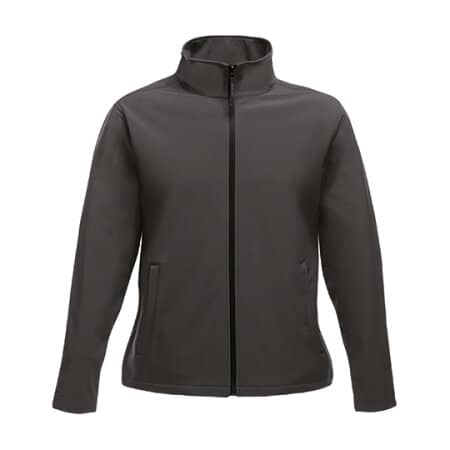 Regatta Standout Women´s Ablaze Printable Softshell Jacket Seal Grey (Solid)|Black