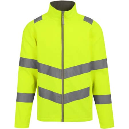 Regatta High Visibility Pro Contract Hi-Vis Ablaze 2L Softshell Jacket 