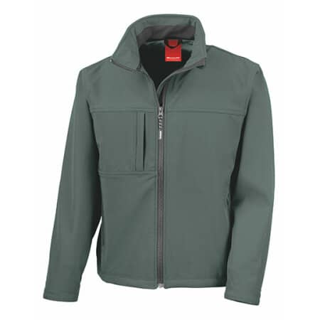 Result Classic Soft Shell Jacket Grey