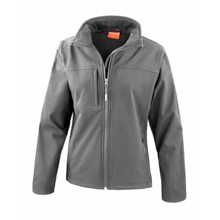 Result Ladies` Classic Soft Shell Jacket Grey