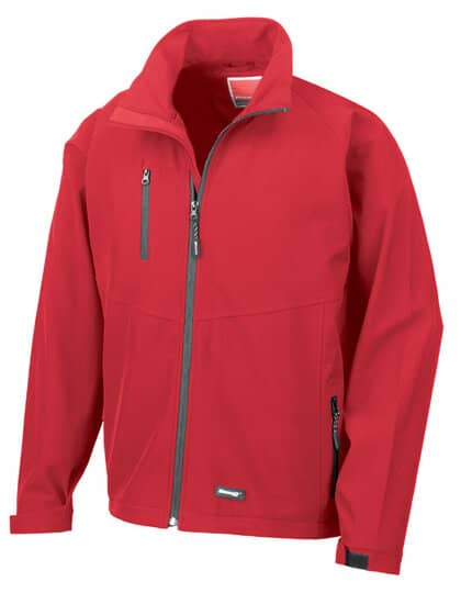 Jacken in Red: Men`s Base Layer Soft Shell Jacket RT128M von Result