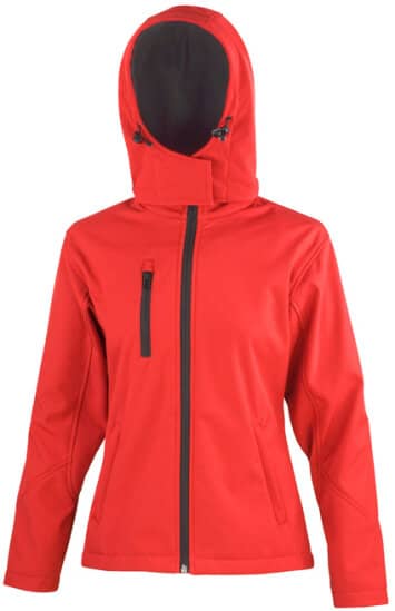 Jacken: Ladies` TX Performance Hooded Soft Shell Jacket RT230F von Result