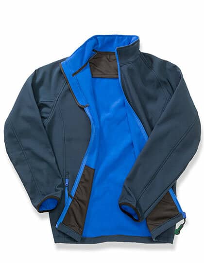 Jacken in Navy|Royal: Printable Soft Shell Jacket RT231 von Result