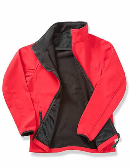 Jacken in Red|Black: Printable Soft Shell Jacket RT231 von Result