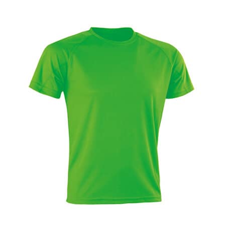 SPIRO Aircool Tee Fluorescent Green (Neon)